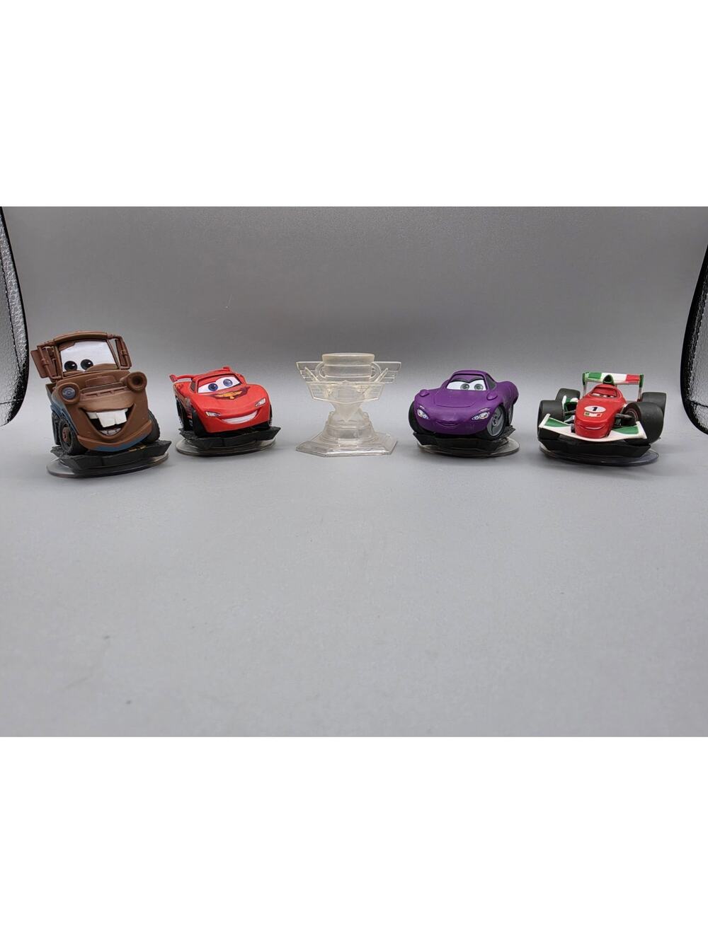 Disney Infinity Cars Figures Lot With Crystal